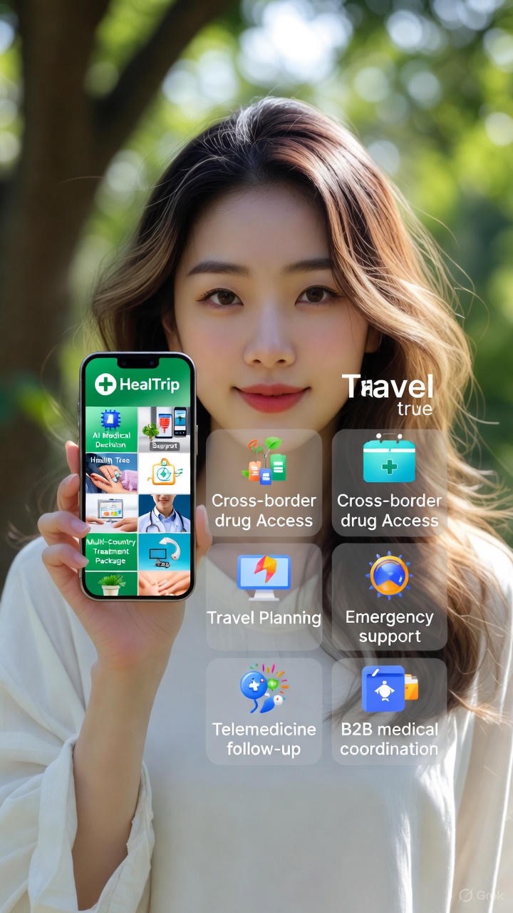 HealTrip App Interface